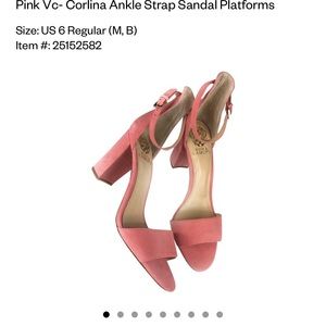 BRAND NWT Vince Camuto Precious True Suede Heels